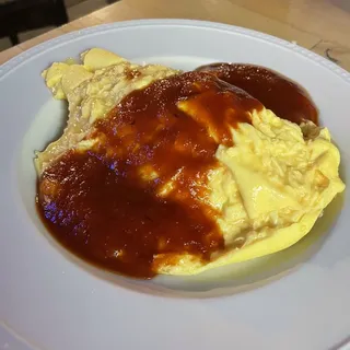 1920 Garlic Omu Rice