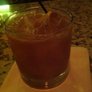 Blood Orange Old Fashioned