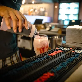 Handcrafted cocktails are our specialty!