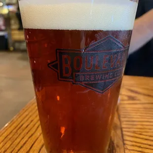 Boulevard's seasonal beer- Bob's 47 Oktoberfest