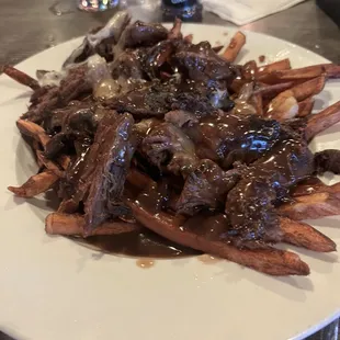Short rib poutine
