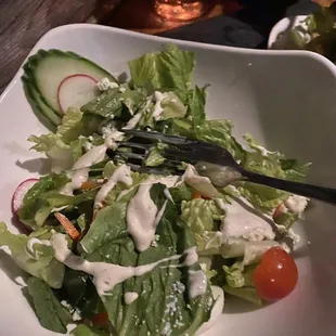 Farmers market salad