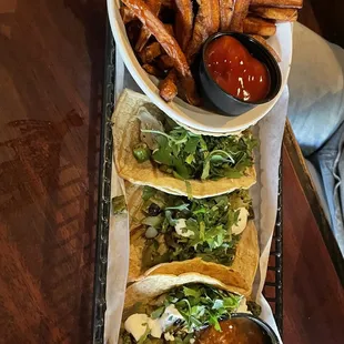 Trio of Tacos