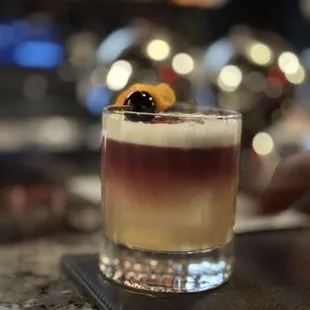 Whiskey Sour New York style