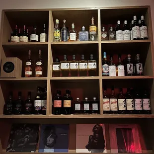 Whiskey selection