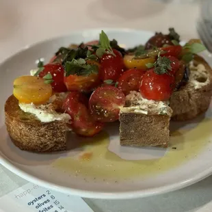 Tomato tartine - unbelievably good!