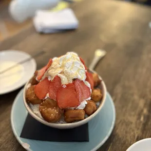 Peached cobbler milky ice