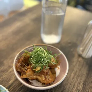 Side Kung Pao Smashed Potatoes