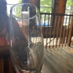 Dirty glasses