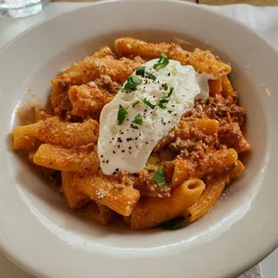 Penne Bolognese Bucatini