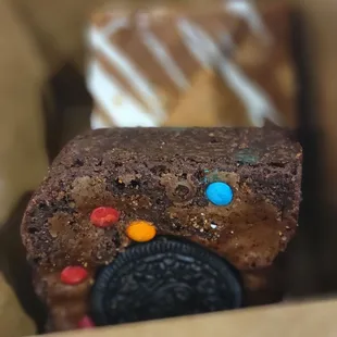 M&amp;M &amp; Oreo Brownie