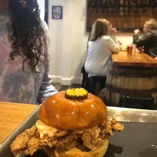Smoke Chicken Sandwich