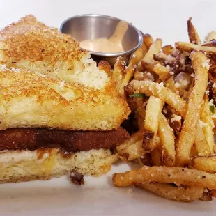 Wagyu Sando and Fries
