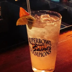 a drink with a garnish garnish garnish garnish garnish garnish ga
