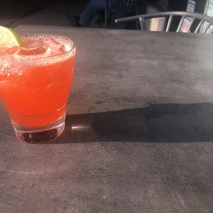 Strawberry margarita