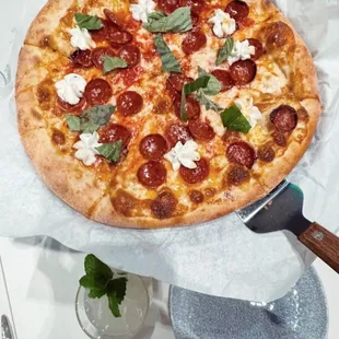 Fig & Pig Pan Pizza