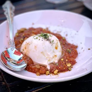 Burrata looks beautiful!