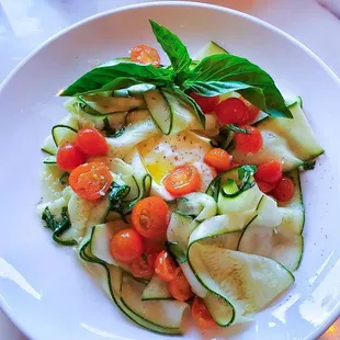 Raw Zucchini Salad