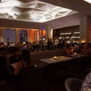 Inside sixtyfive. Again, it's really nicely dim in here.  Nicer camera just captures more light.