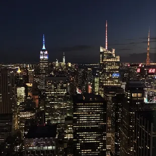 Manhattan after dark