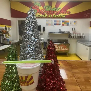 32oz Real fruit Real Flavor Sun Devil Smoothie!