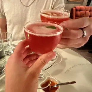 Mint cocktail