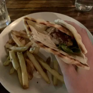 Falafel Pita Wrap