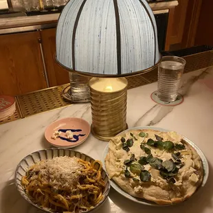 Whipped Artichoke Pizza