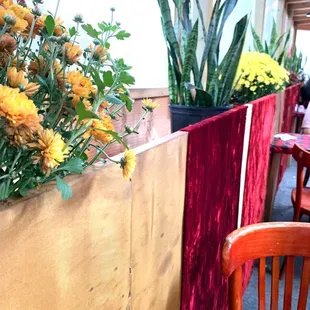 Fall Blooms By Outside-Inside Seating