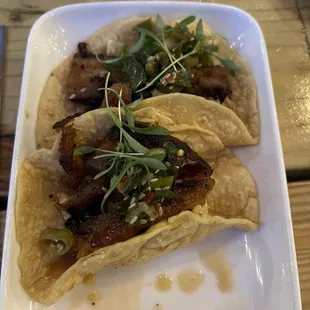 Pork Belly Tacos