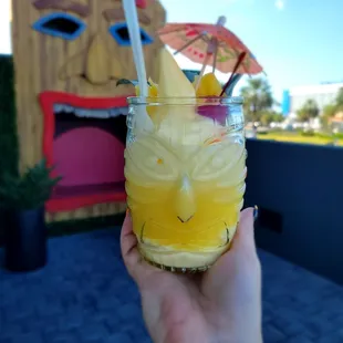Dole whip with rum was so yummy!