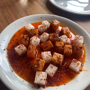 Marinated Manchego