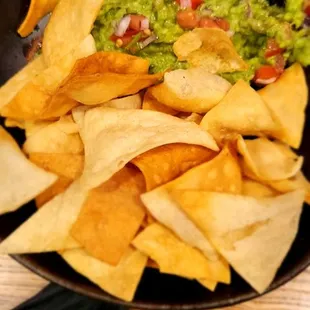 Guacamole ans chips