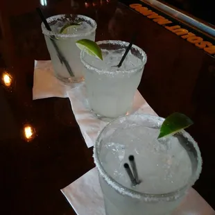 Margarita time!!! Freshly squeezed lemons.