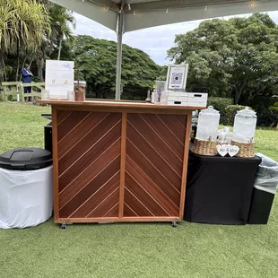 Newest bar addition, &quot;Antique mahogany&quot; Bar!