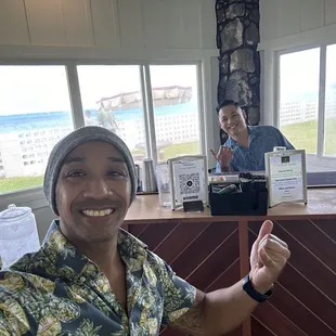 All smiles and always a good time with bar up to par!
