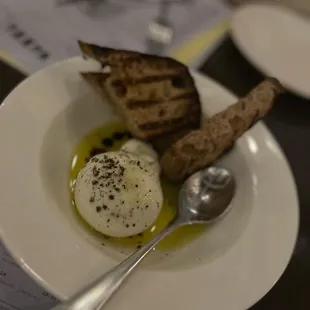 Burrata appetizer