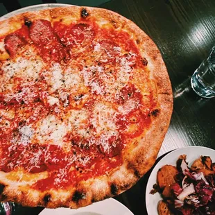 Fancy Pepperoni Pizza