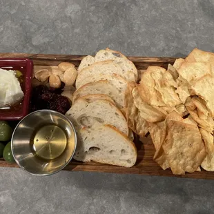 Cheese platter was delicious!