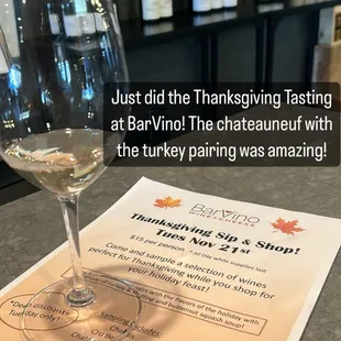 Special tastings frequently