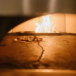wood fired pizzetta