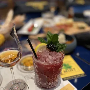 Blackberry Bourbon Smash