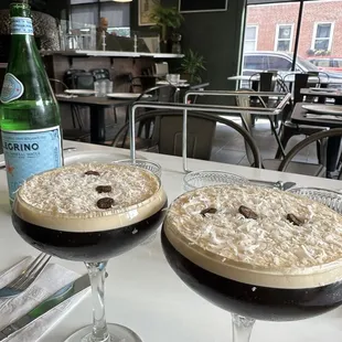 Espresso Martini with Parmigiana