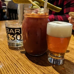 Bloody Mary and beer of your choice for a chaser