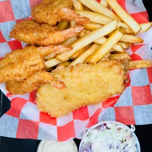 Fish &amp; Shrimp Basket