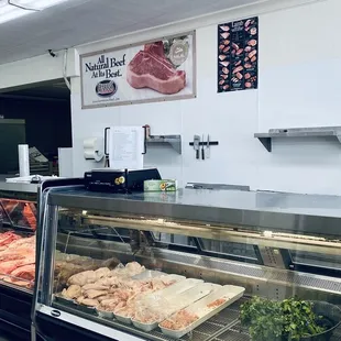 a view of the deli counter
