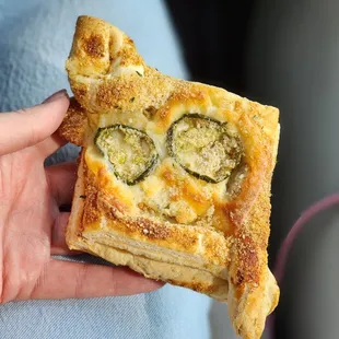 Jalapeño popper croissant thingy, so good!