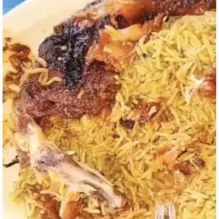 Chicken with Somali rice