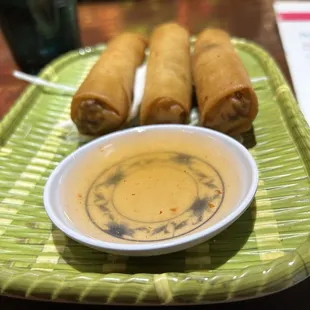 Crispy spring rolls