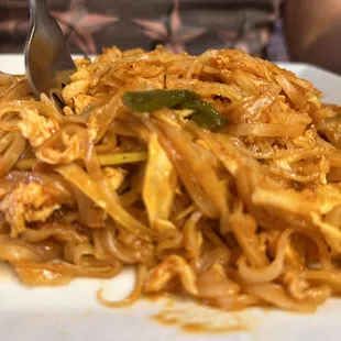 Pad Thai W/ Chicken